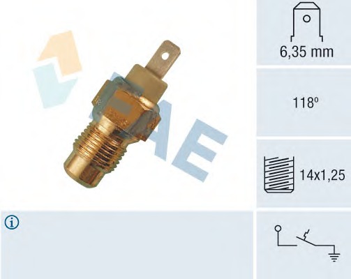 Comutator temperatura racire