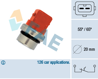 Comutator temperatura racire