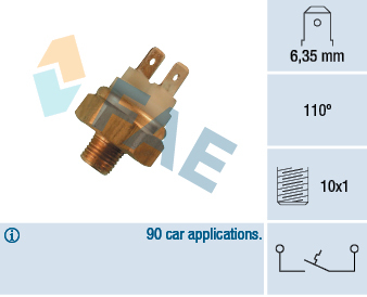 Comutator temperatura racire