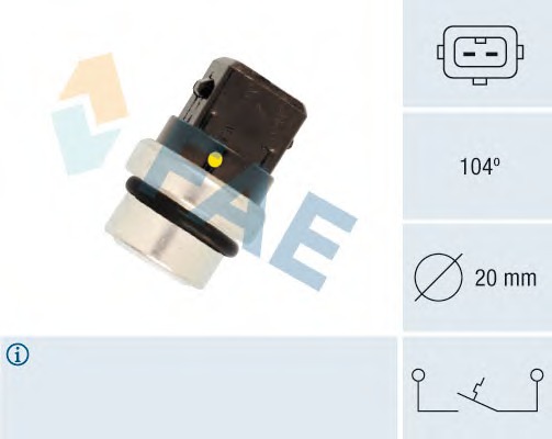 Comutator temperatura racire