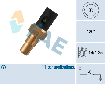 Comutator temperatura racire