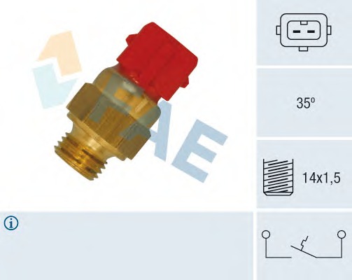 Comutator temperatura racire