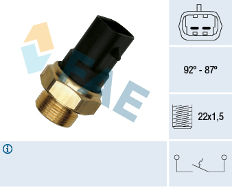 Comutator temperatura ventilator radiator