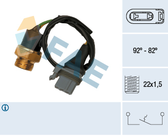 Comutator temperatura ventilator radiator