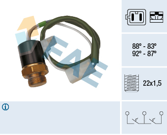 Comutator temperatura ventilator radiator