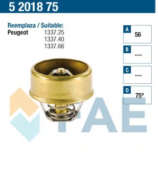 Termostat lichid racire