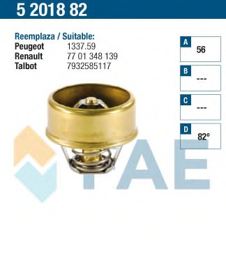 Termostat lichid racire