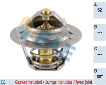 Termostat lichid racire