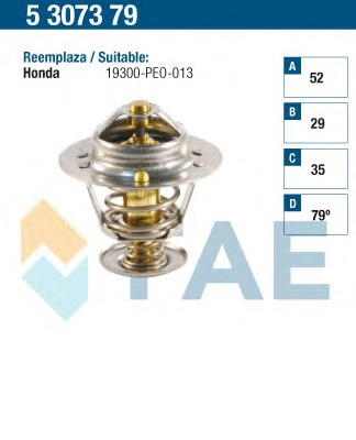 Termostat lichid racire