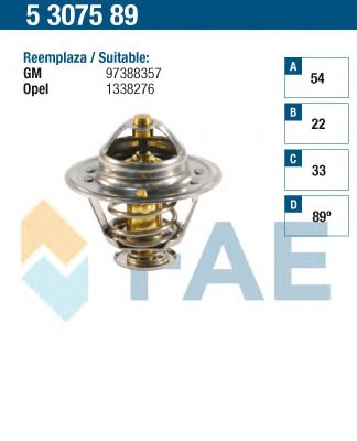 Termostat lichid racire