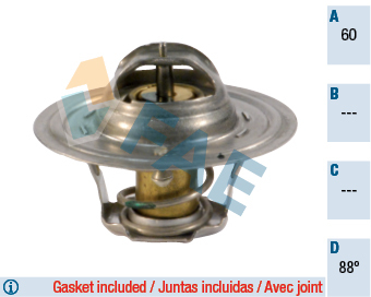 Termostat lichid racire