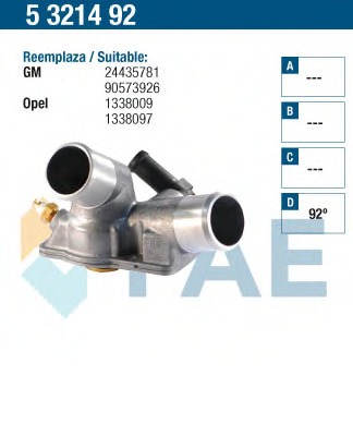 Termostat lichid racire