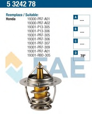 Termostat lichid racire