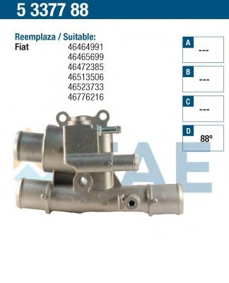 Termostat lichid racire