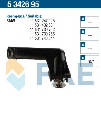 Termostat lichid racire