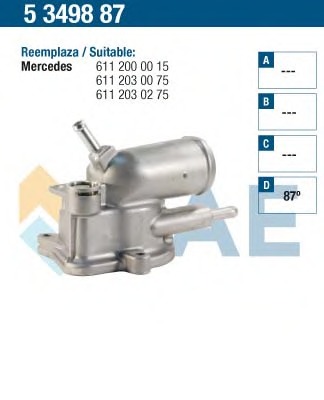 Termostat lichid racire