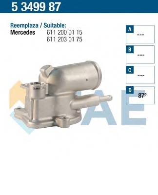 Termostat lichid racire