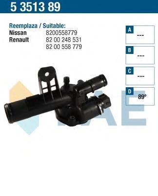 Termostat lichid racire