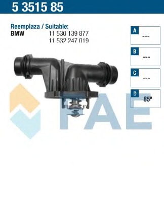 Termostat lichid racire