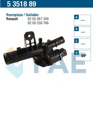 Termostat lichid racire