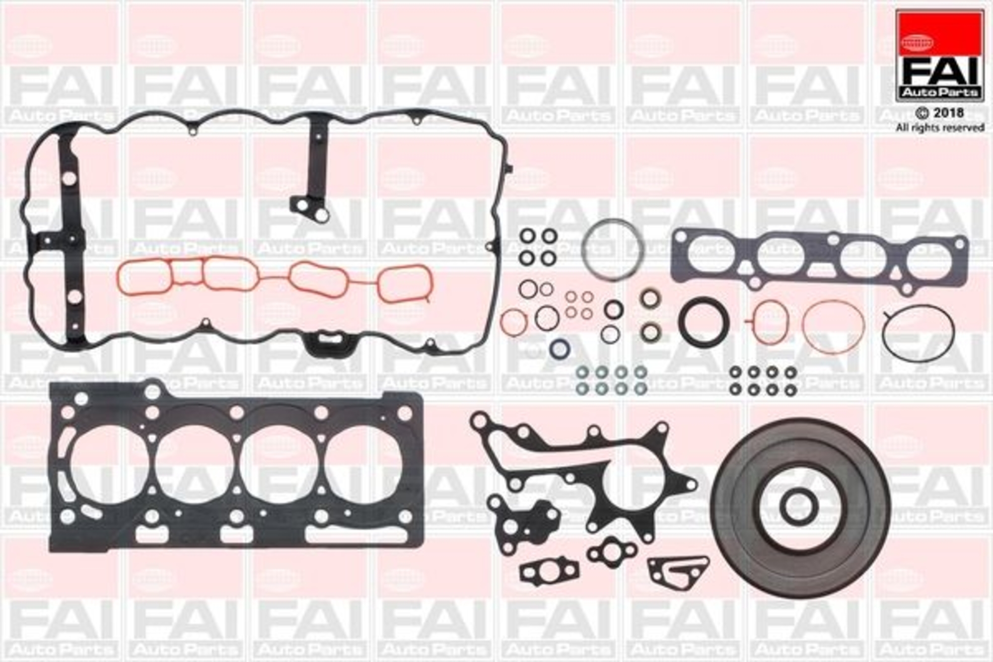 Set garnituri complet, motor