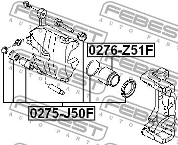 Piston etrier frana