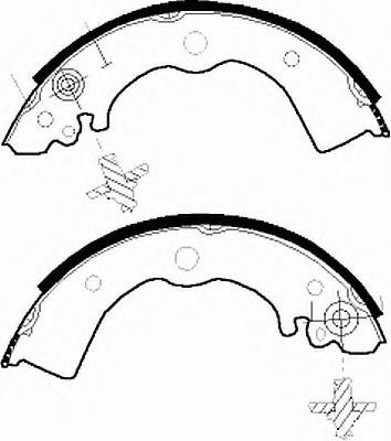 Set saboti frana