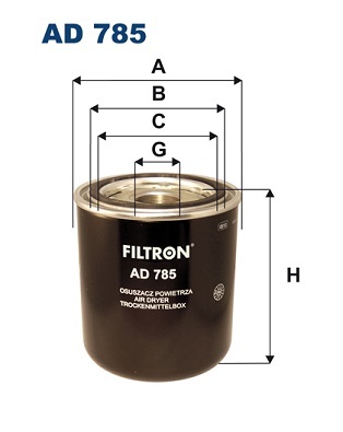 Element filtrant uscator aer compresor