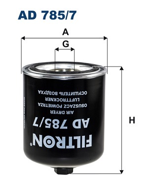 Element filtrant uscator aer compresor