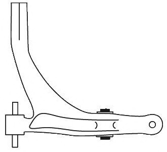 Brat suspensie roata