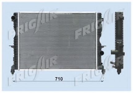 Radiator racire motor