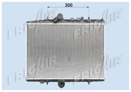 Radiator racire motor