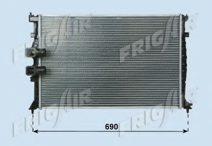 Radiator racire motor