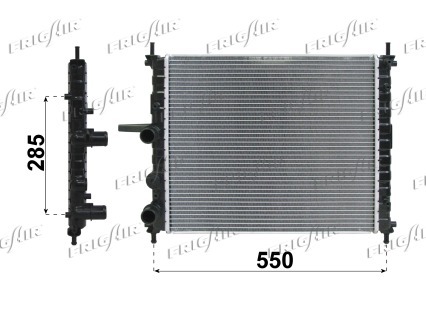 Radiator racire motor