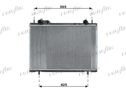 Radiator racire motor