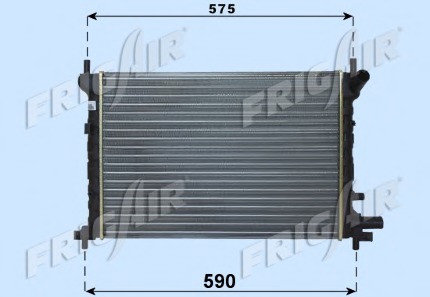 Radiator racire motor