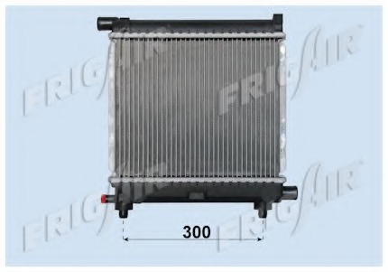 Radiator racire motor