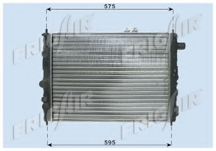 Radiator racire motor