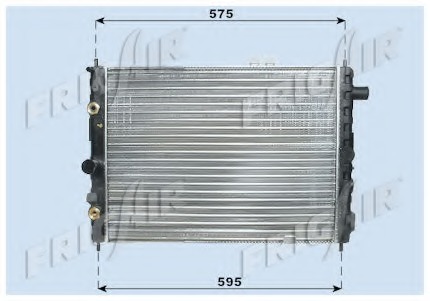 Radiator racire motor