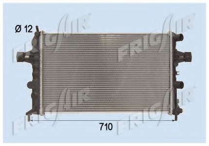 Radiator racire motor