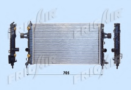 Radiator racire motor