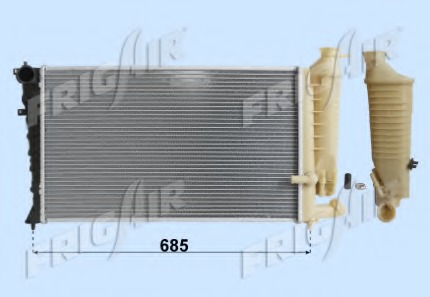 Radiator racire motor