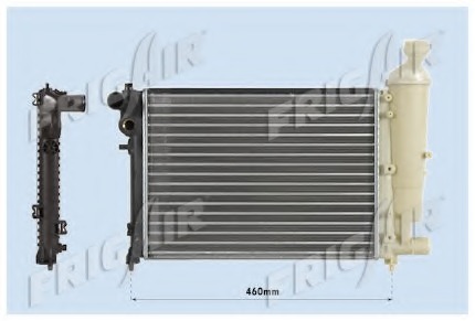 Radiator racire motor