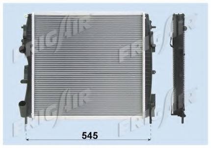 Radiator racire motor