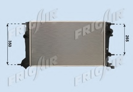 Radiator racire motor