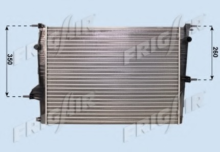 Radiator racire motor