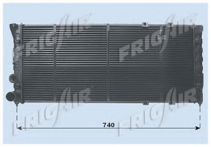 Radiator racire motor