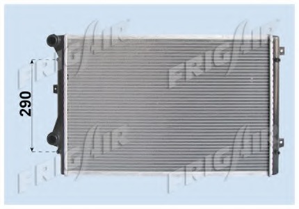 Radiator racire motor