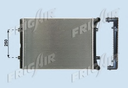 Radiator racire motor