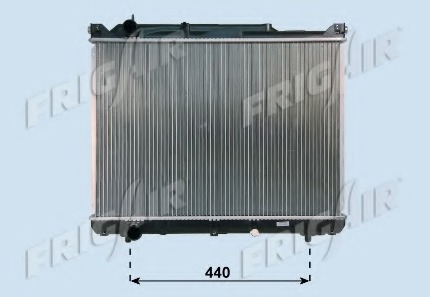 Radiator racire motor